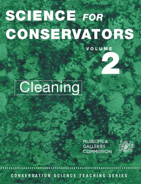 science for conservators series volume 2 cleaning PDF