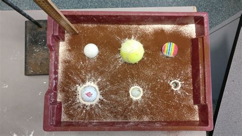 science gcse dropping objects crater experiment Reader