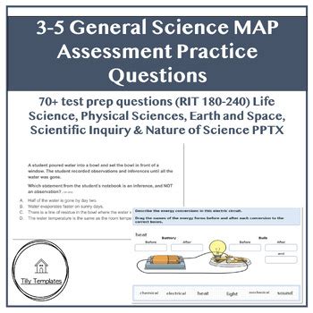 science practice questions