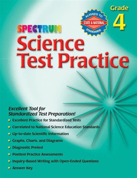 science test practice grade 4 spectrum Epub