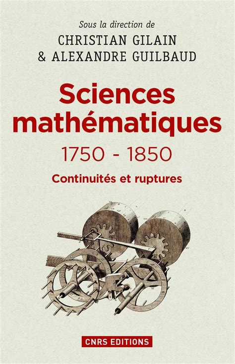sciences math matiques 1750 1850 continuit s ruptures Reader