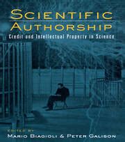 scientific authorship credit and intellectual property in science Epub