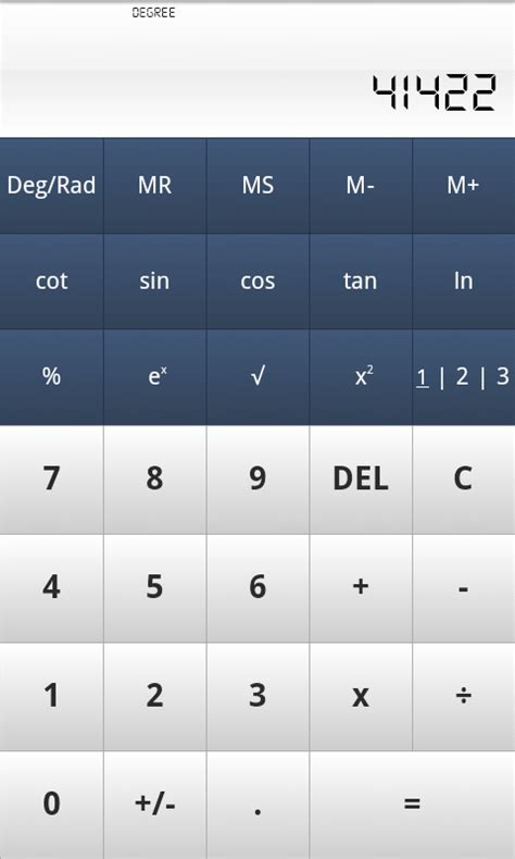 scientific calculator application