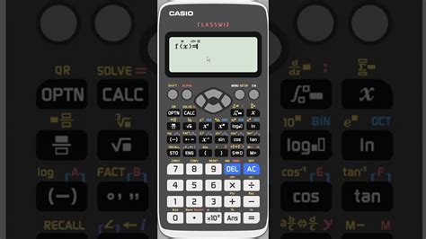 scientific calculator casio online with shift solve