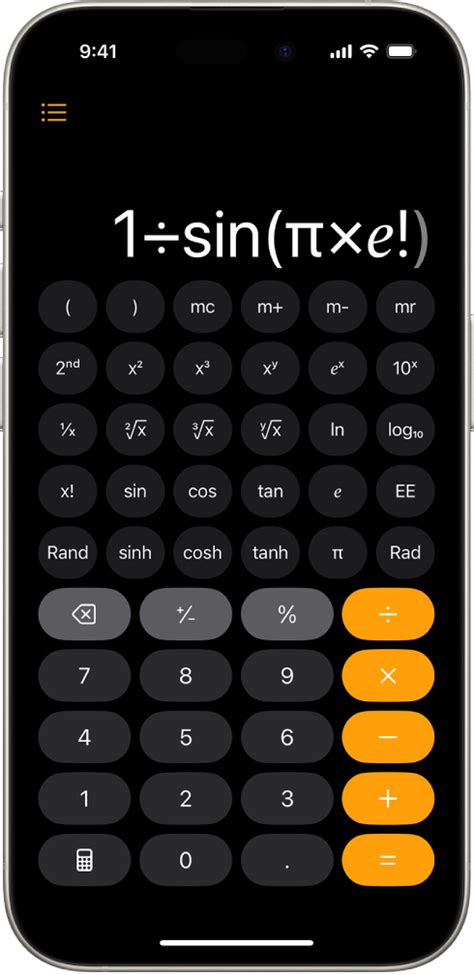 scientific calculator for ios