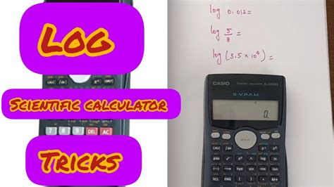 scientific calculator log