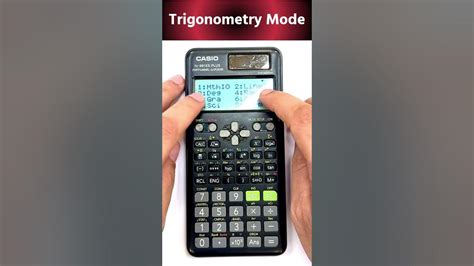 scientific calculator radian mode