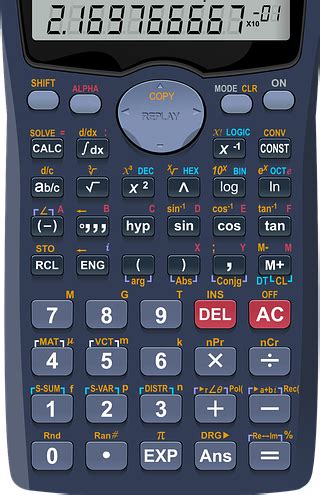 scientific calculator with scientific notation