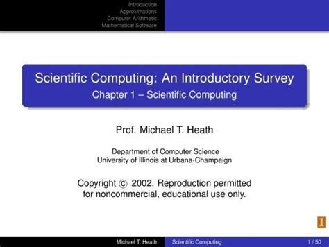 scientific computing an introductory survey solution manual Doc