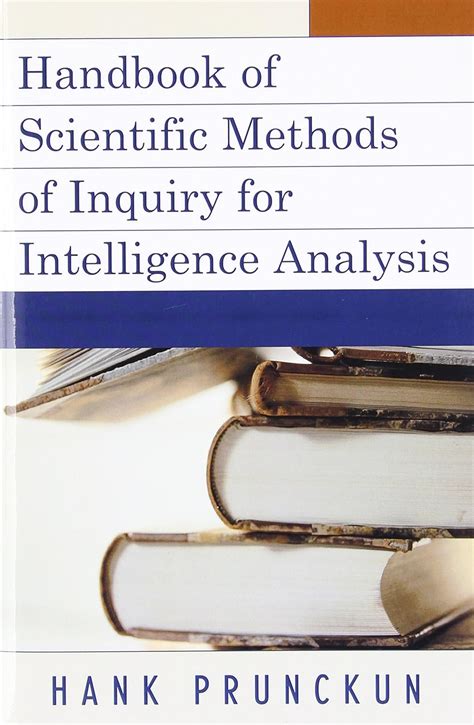 scientific methods of inquiry for intelligence analysis security and professional intelligence education series Kindle Editon