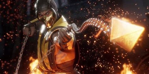 scorpion from mortal kombat get over here