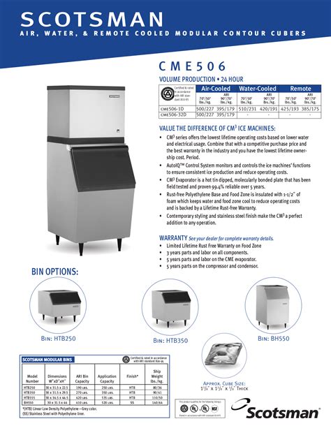 scotsman cme506 owners manual Doc