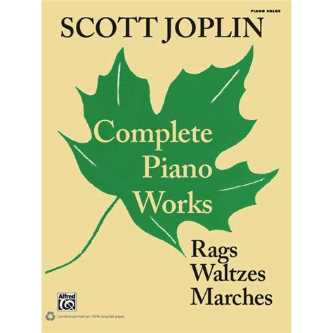 scott joplin complete piano works rags Epub