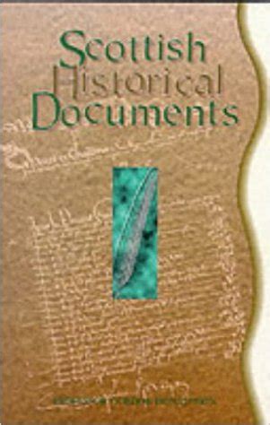 scottish historical documents Doc