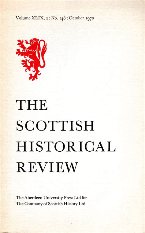 scottish review vol 14 october Reader