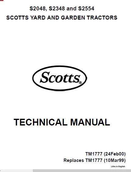 scotts-2046h-parts-manual Ebook Epub