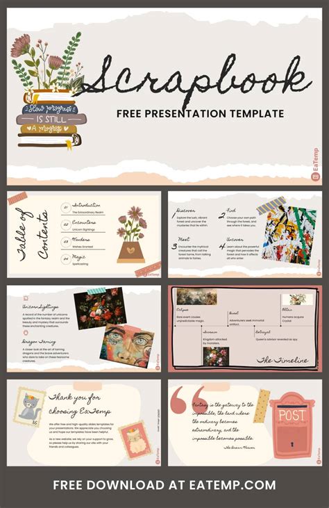 scrapbook powerpoint template for mac Kindle Editon