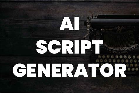 script ai video generator