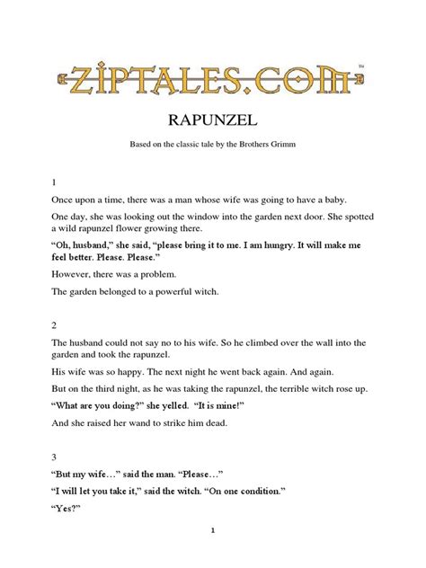 script of rapunzel susan hill Ebook PDF