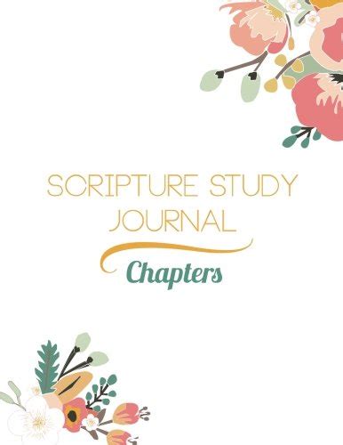 scripture study journal chapters floral chapters journal Epub