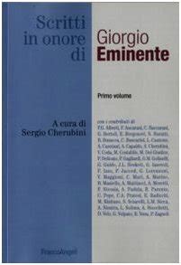 scritti in onore di giorgio eminente Ebook Doc