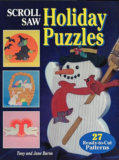 scroll saw holiday puzzles 27 seasonal patterns for christmas and other holiday scrolling PDF