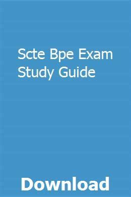 scte bpi study guide Reader