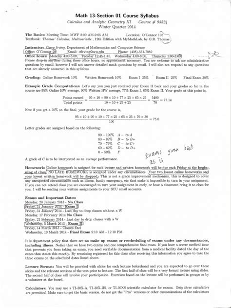scu math depa