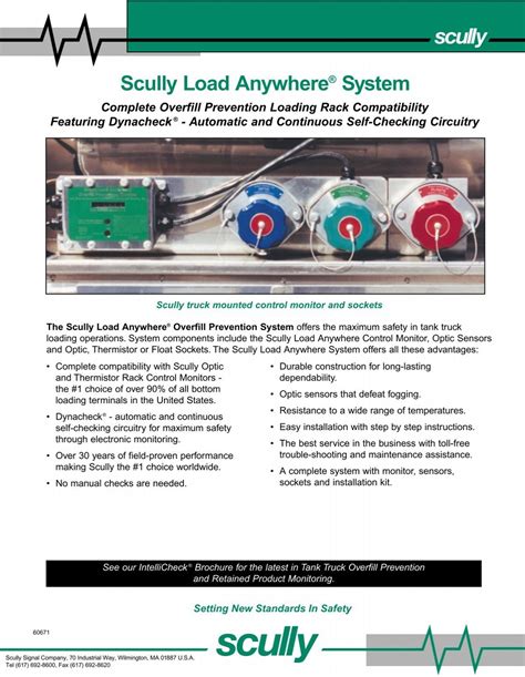 scully load anywhere wiring Doc