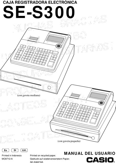 se s300 casio manual Doc