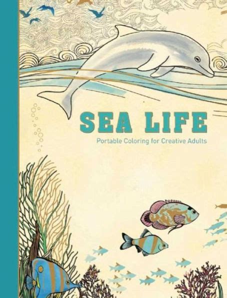 sea life portable coloring for creative adults adult coloring books Reader