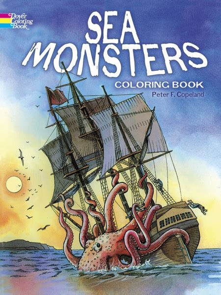 sea monsters coloring book dover coloring books Reader