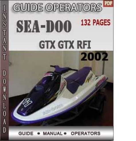 seadoo gtx 2002 manual PDF