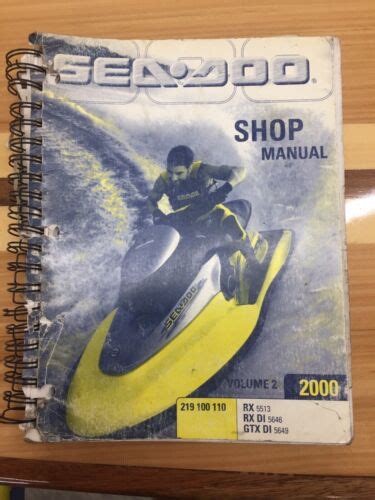 seadoo rxdi workshop manual Reader