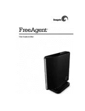 seagate freeagent desktop user manual PDF