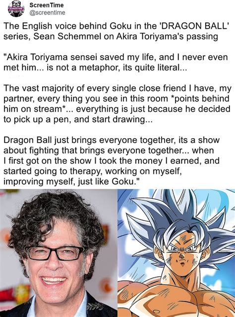 sean schemmel did toriyama pick him