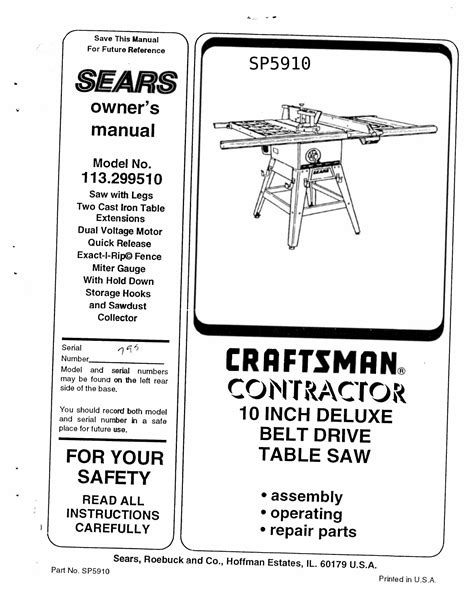 sears appliance user manuals Doc