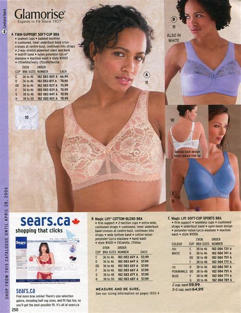 Sears Catalogue Bra Section
