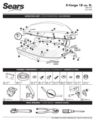 sears x cargo user manual Doc