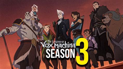 season 3 of vox machina release date