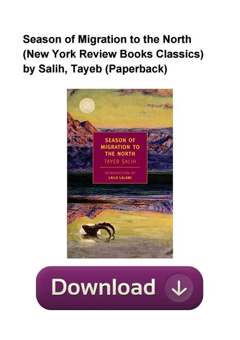 season of migration to the north new york review books classics PDF