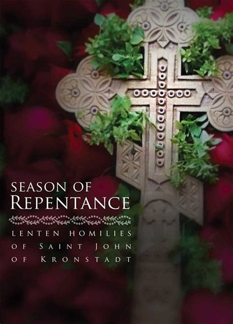 season of repentance lenten homilies of saint john of kronstadt PDF