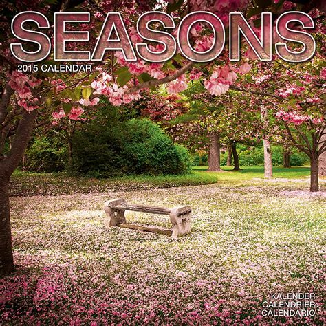 seasons calendar 2015 wall calendars sunset calendar photo calendar monthly wall calendar by avonside Kindle Editon