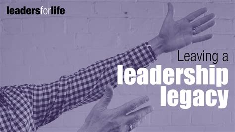 seasons of a leaders life learning leading and leaving a legacy Doc