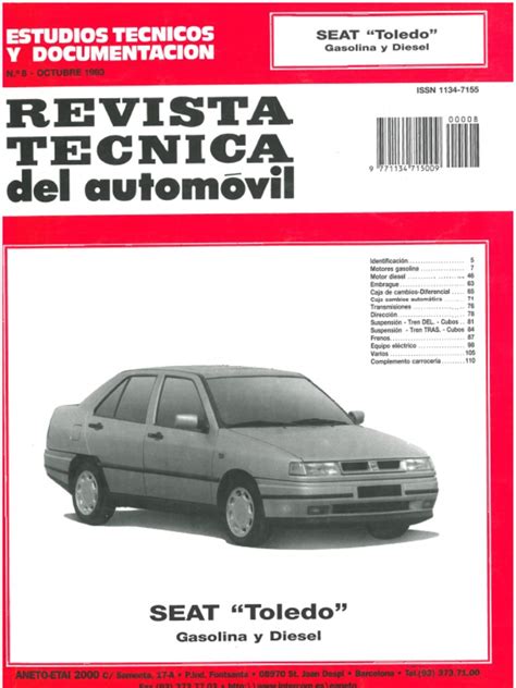 seat toledo 1992 manual pdf Kindle Editon