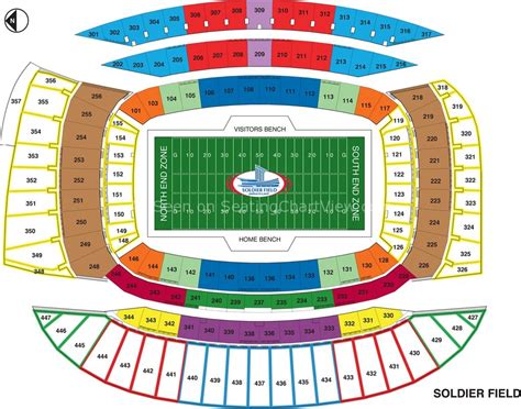 Seating Chart Soldier Field
