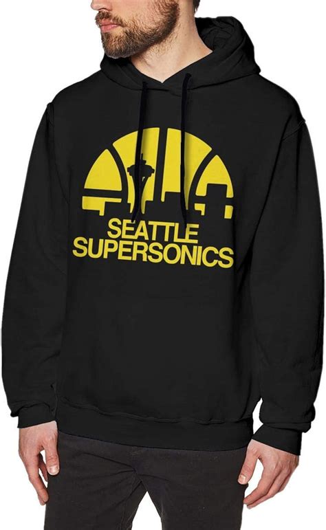 seattle supersonics hooded sweatshirt