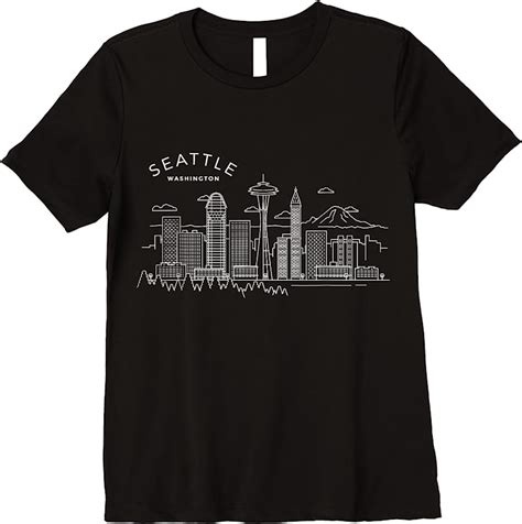 seattle washington t shirts