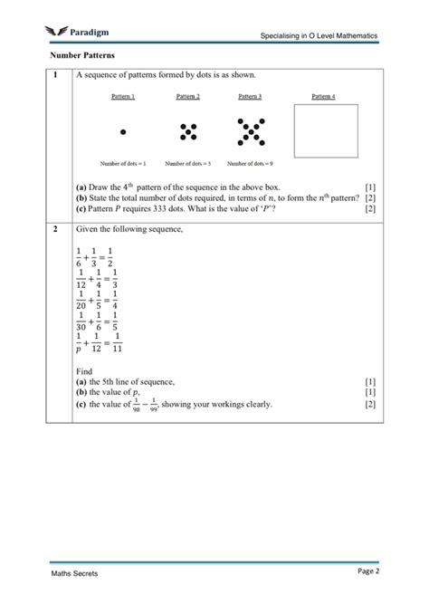 sec 1 exam papers free Doc