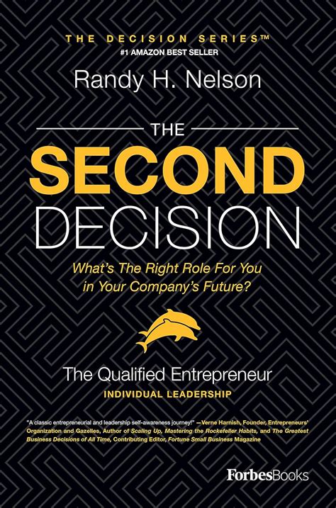 second decision qualified entrepreneur tm Epub